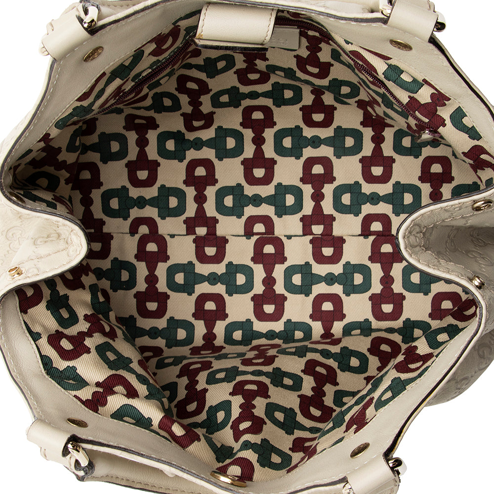 Gucci Guccissima Leather Sukey Medium Tote (SHF-17789)