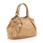 Gucci Guccissima Leather Sukey Medium Tote (SHF-19242)