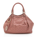 Gucci Guccissima Leather Sukey Medium Tote (SHF-22673)