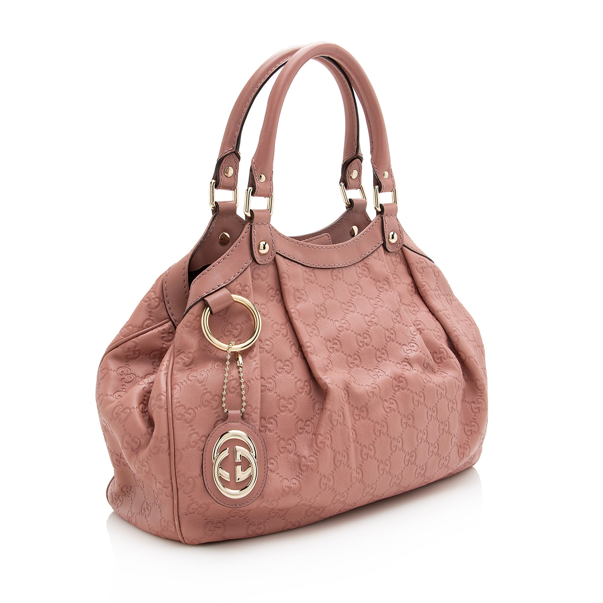 Gucci Guccissima Leather Sukey Medium Tote (SHF-22673)