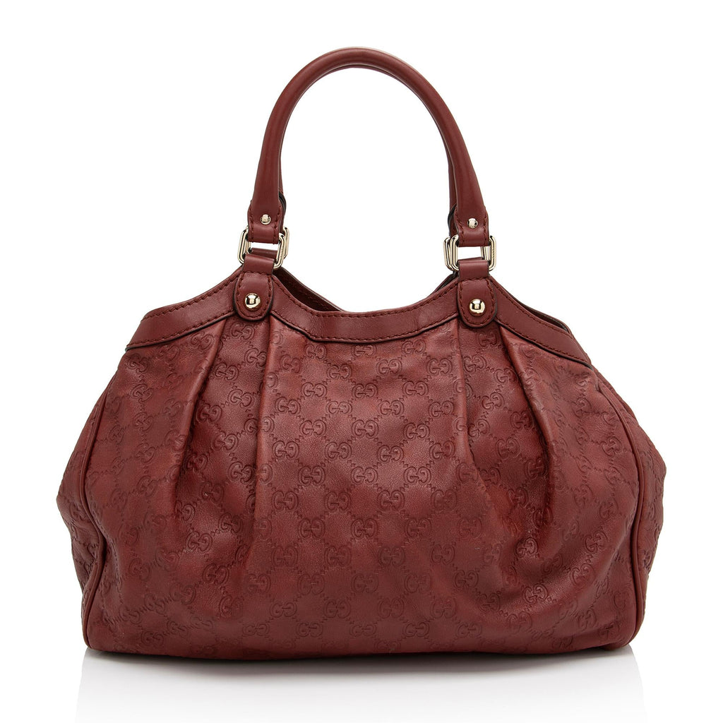 Gucci Guccissima Leather Sukey Medium Tote (SHF-aMRl0z)