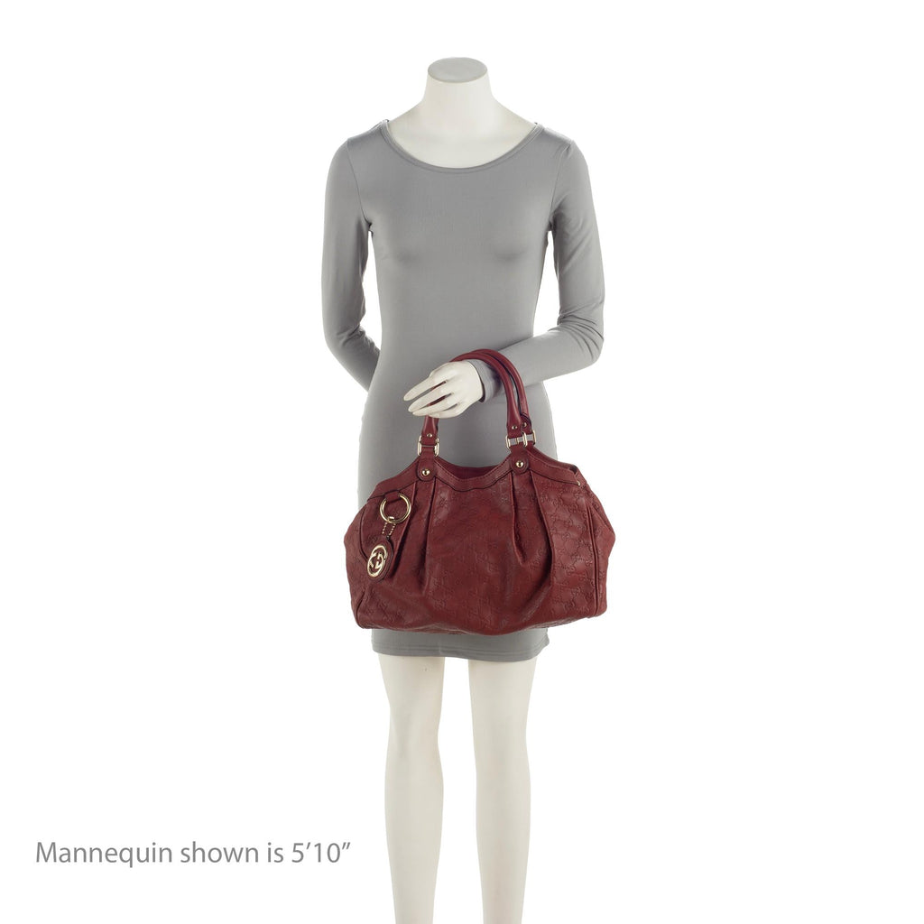 Gucci Guccissima Leather Sukey Medium Tote (SHF-aMRl0z)