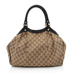 Gucci GG Canvas Sukey Medium Tote (SHF-VHUhKL)