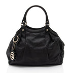 Gucci Guccissima Leather Sukey Medium Tote (SHF-G9D42y)
