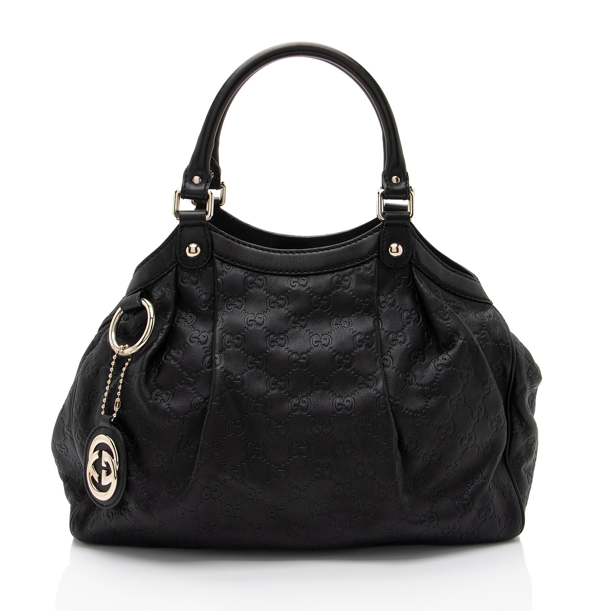 Gucci Guccissima Leather Sukey Medium Tote (SHF-G9D42y)