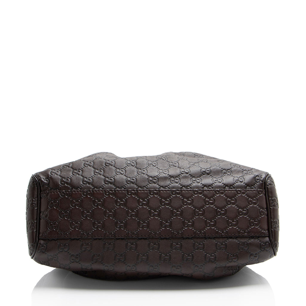 Gucci Guccissima Leather Sukey Medium Tote (SHF-IQNDES)