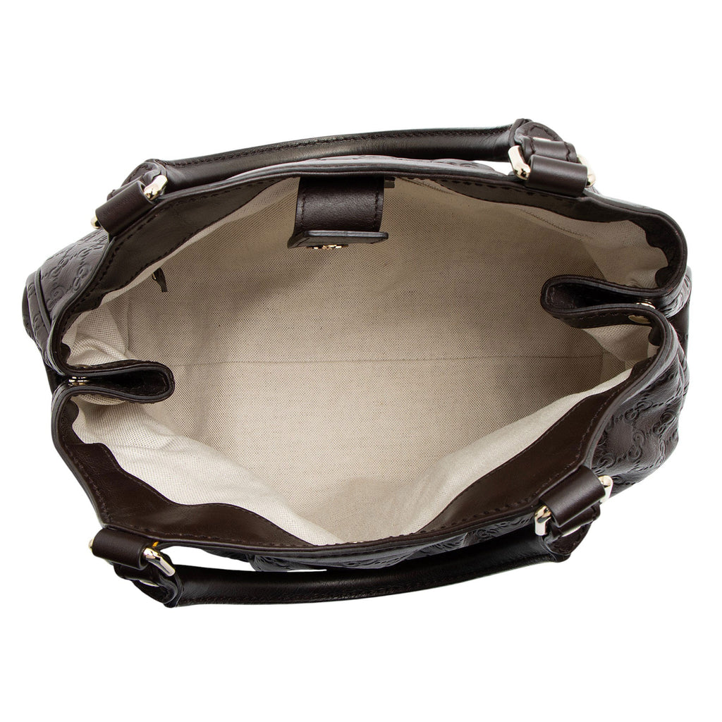 Gucci Guccissima Leather Sukey Medium Tote (SHF-IQNDES)