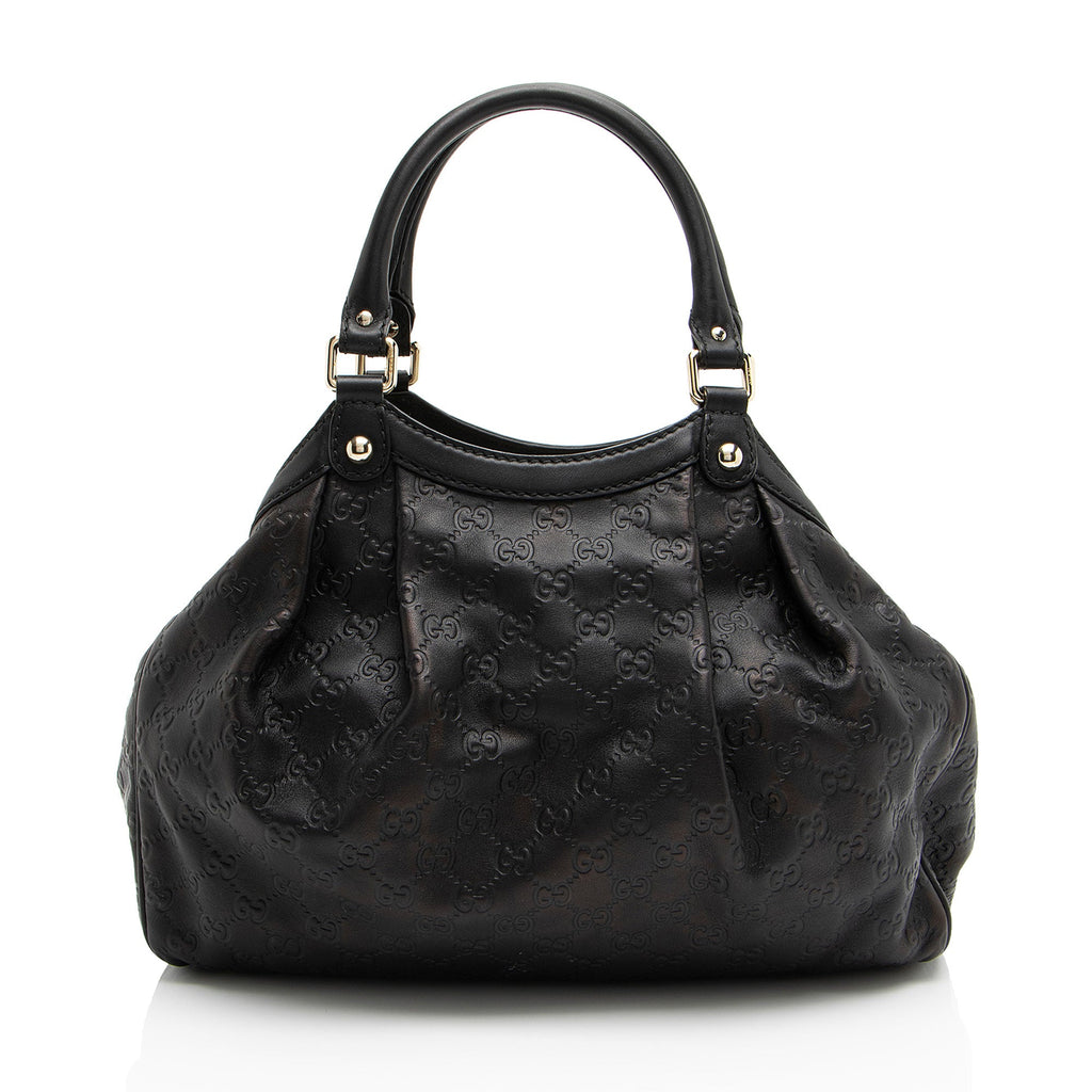 Gucci Guccissima Leather Sukey Medium Tote