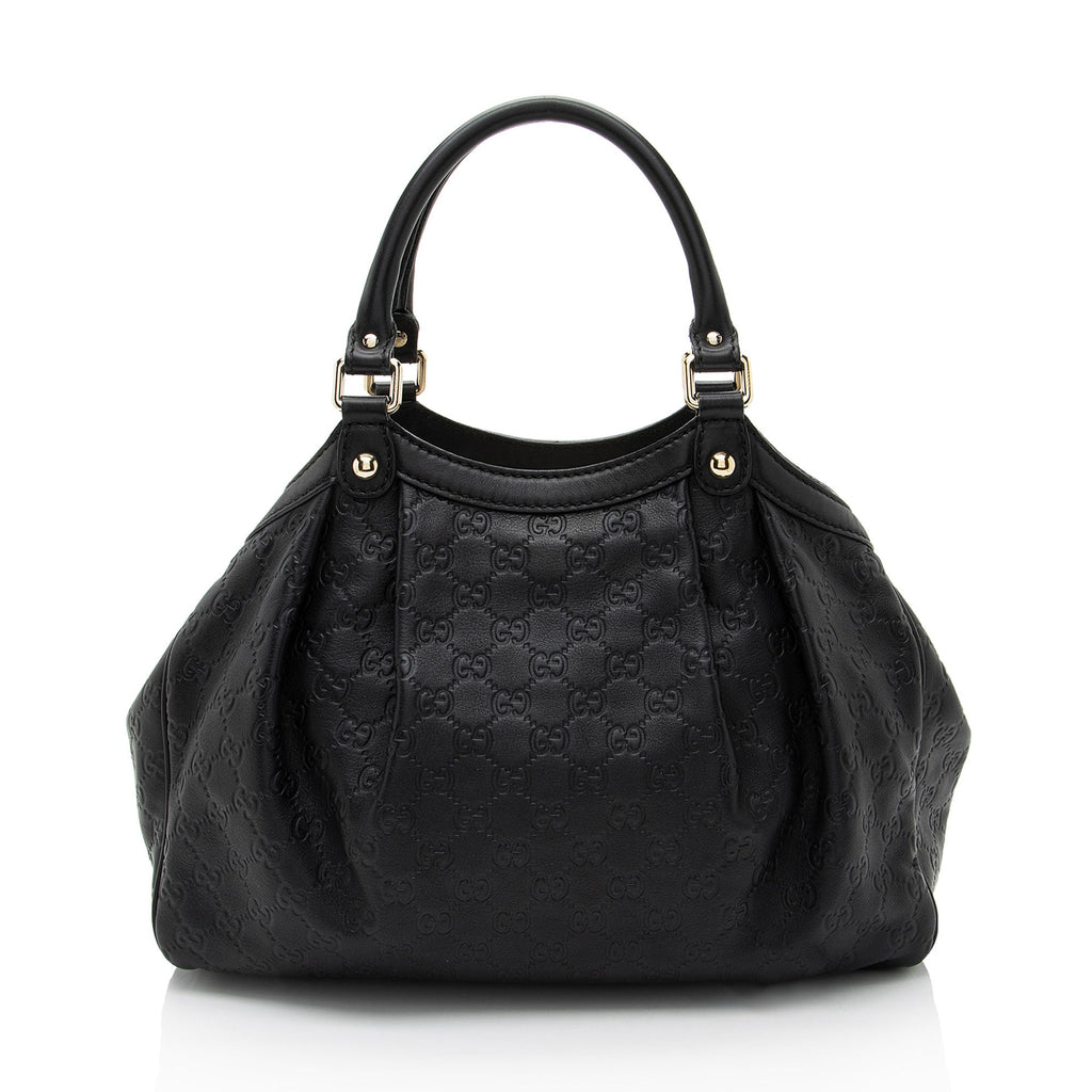 Gucci Guccissima Leather Sukey Medium Tote