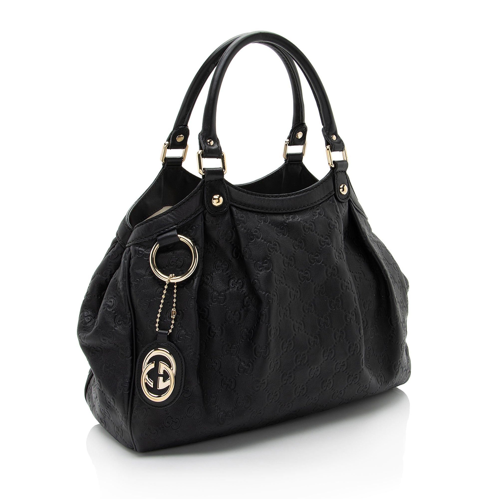 Gucci Guccissima Leather Sukey Medium Tote