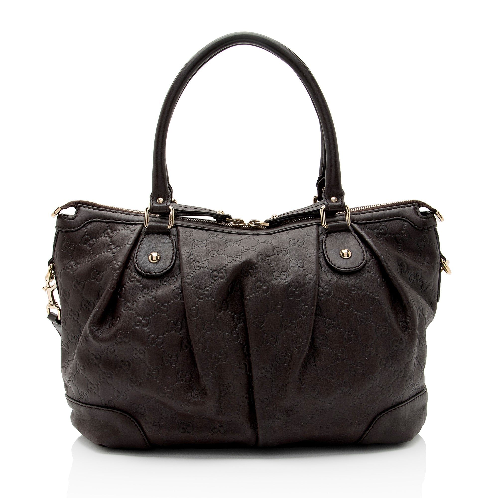 Gucci Guccissima Leather Sukey Large Satchel (SHF-lHKBBq)