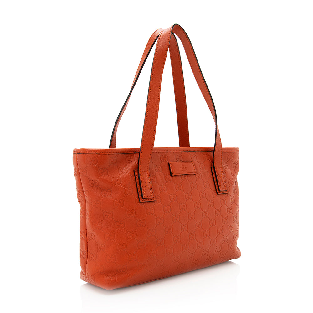 Gucci Guccissima Leather Tote (SHF-19263)