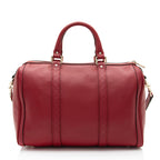 Gucci Leather Guccissima Trim Joy Boston Satchel