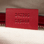 Gucci Leather Guccissima Trim Joy Boston Satchel