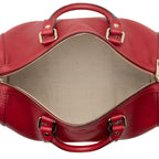 Gucci Leather Guccissima Trim Joy Boston Satchel