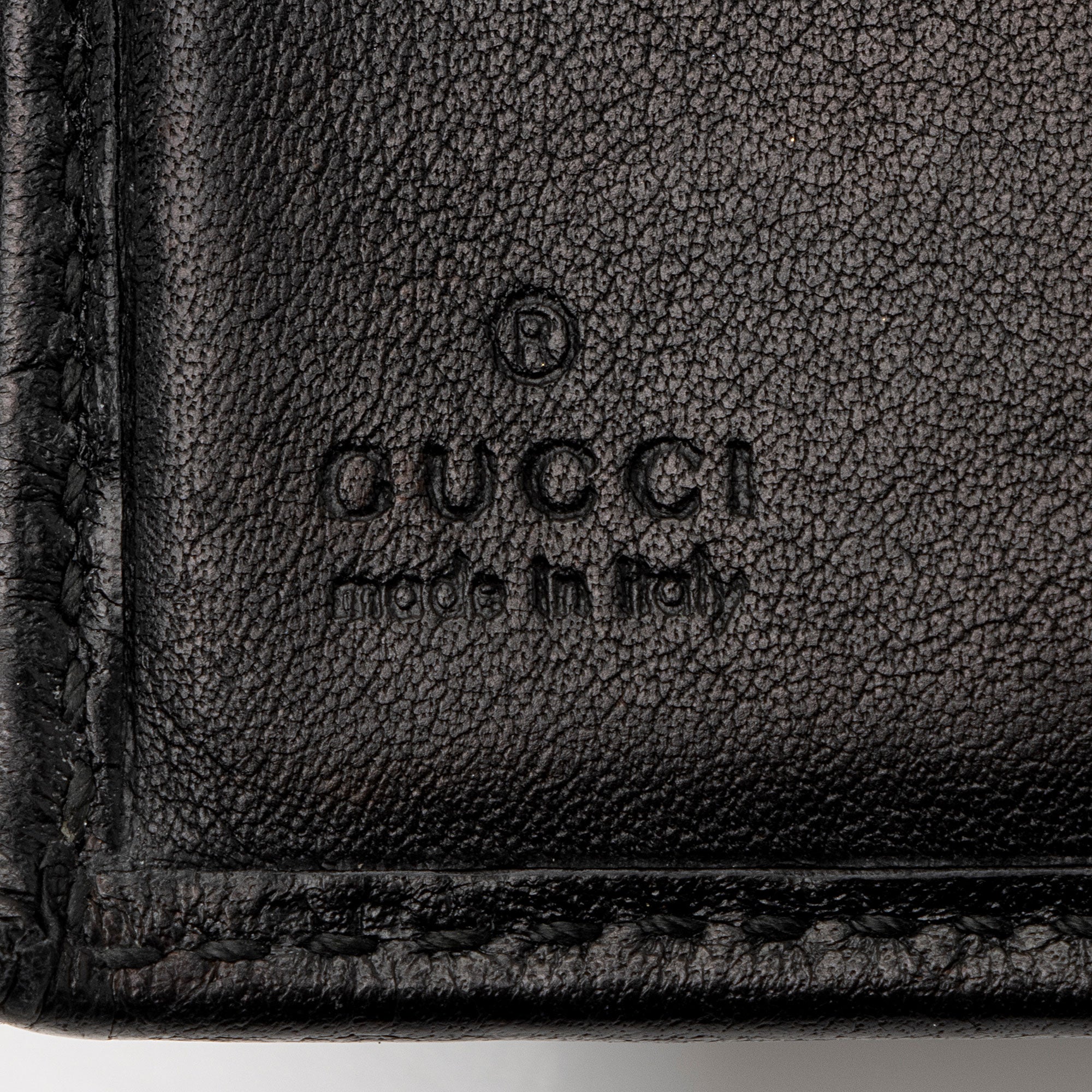 Gucci Guccissima Leather Twins French Wallet (SHF-cSvfdL)