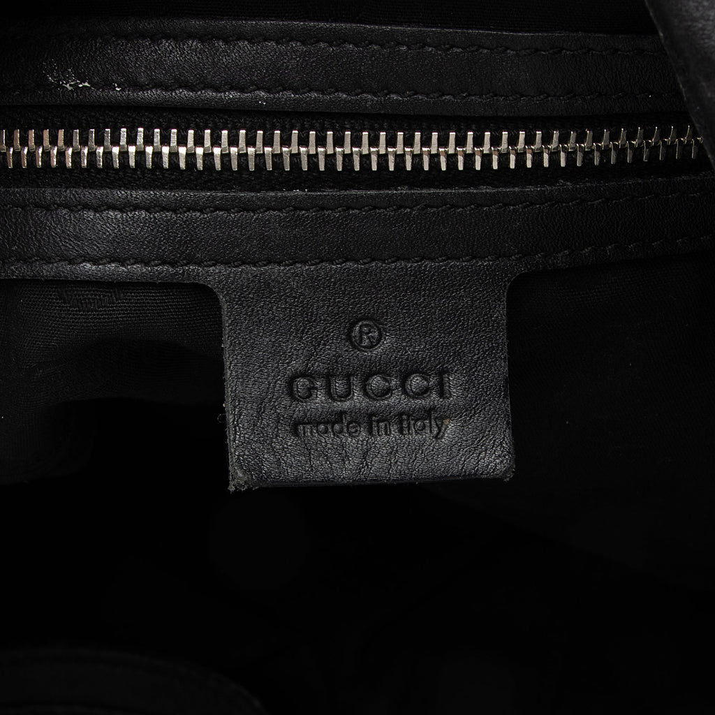 Gucci Guccissima Leather Twins Medium Hobo (SHF-23161)