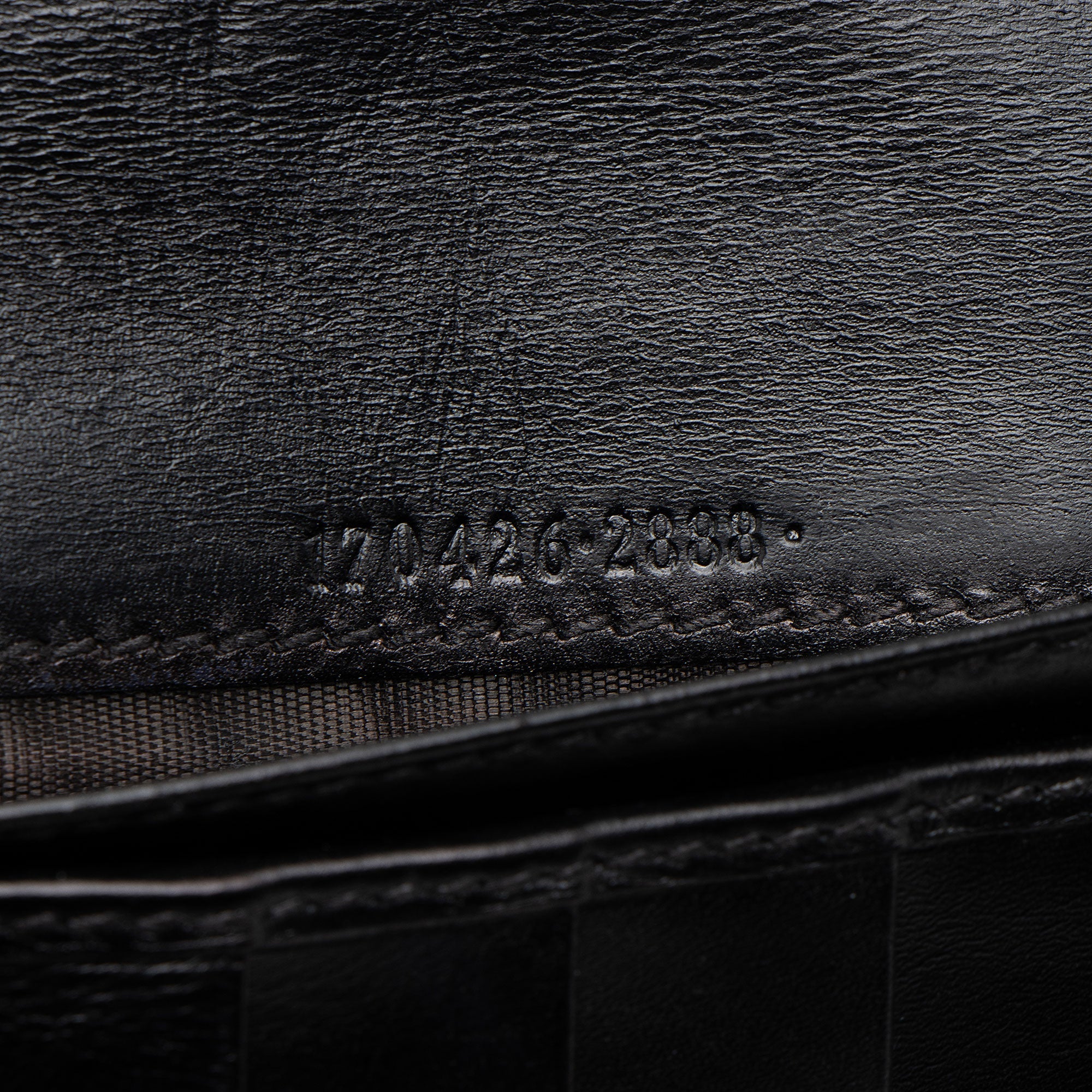 Gucci Guccissima Leather Wallet on Chain Bag (SHF-7tUszV)
