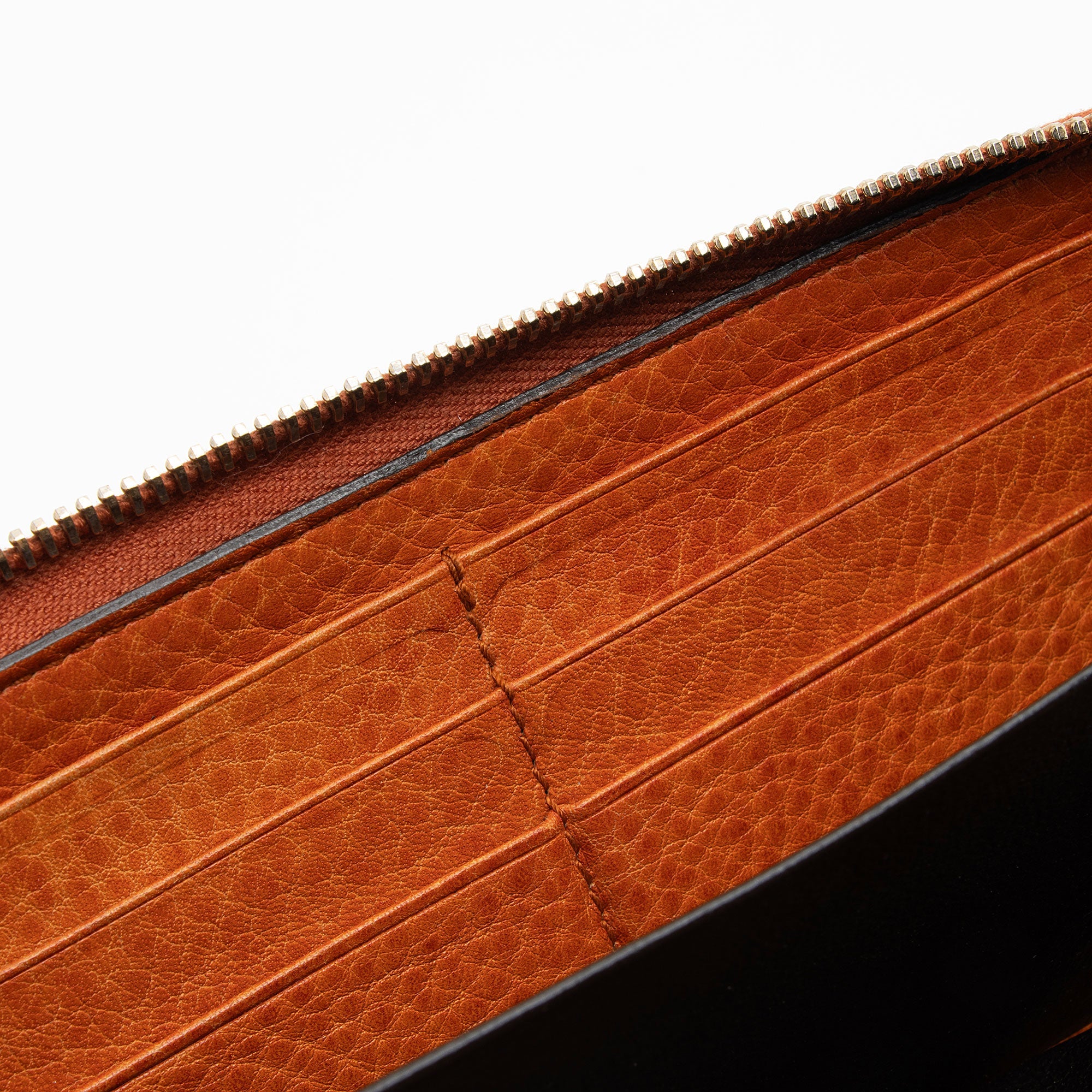 Gucci Guccissima Leather Zip Around Wallet (SHF-wB7o13)
