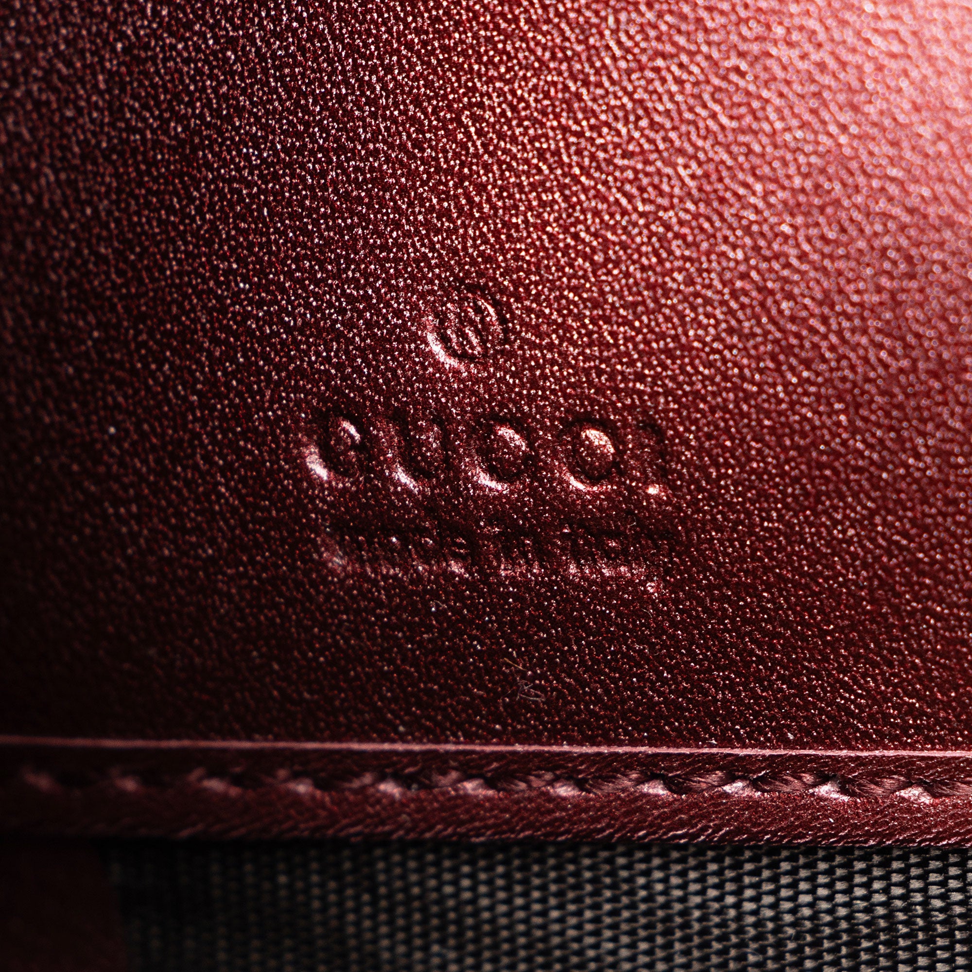 Gucci Guccissima Leather Zip Around Wallet
