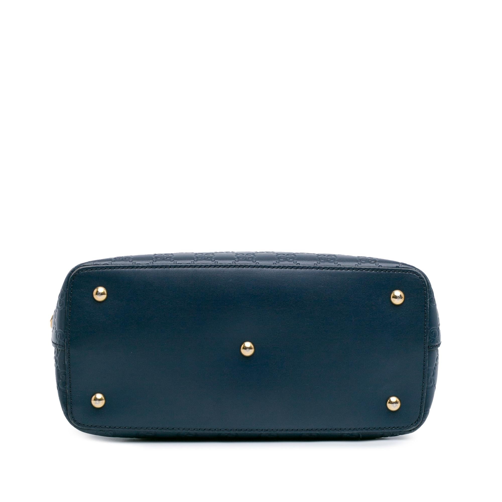 Gucci Guccissima Linea A Fold Over Satchel (SHG-rjrfyq)