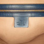 Gucci Guccissima Linea A Fold Over Satchel (SHG-rjrfyq)