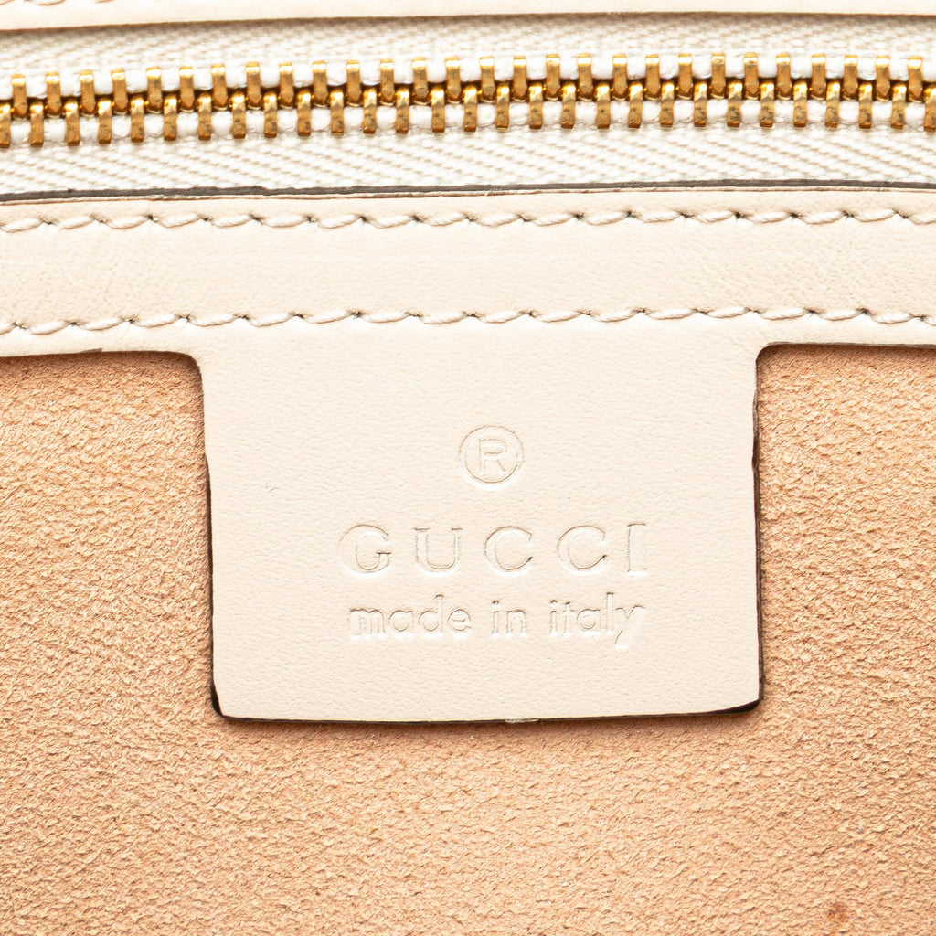 Gucci Guccissima Linea A Fold Over Satchel