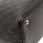 Gucci Guccissima Linea A Fold Over Satchel