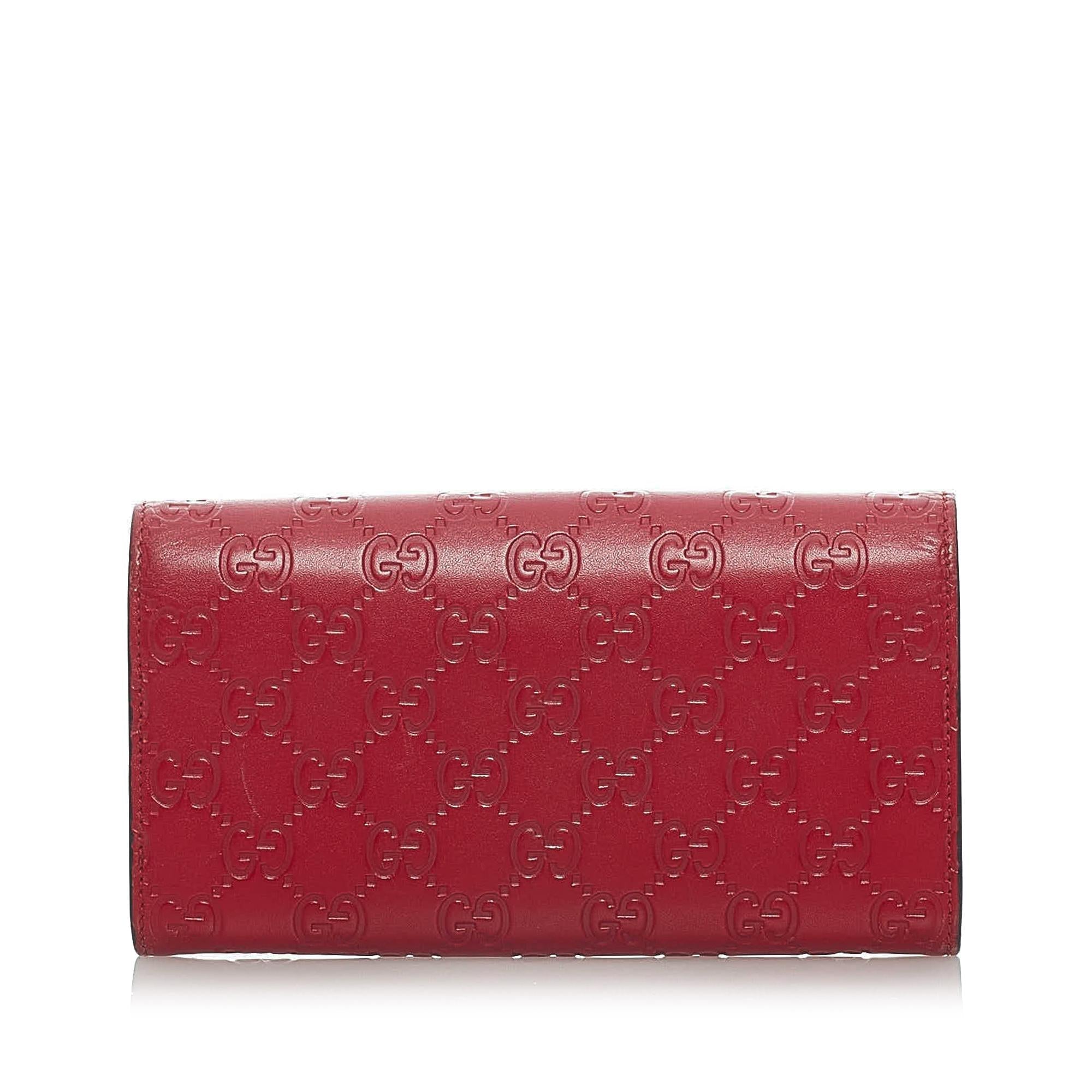 Gucci Guccissima Long Wallet (SHG-33264)