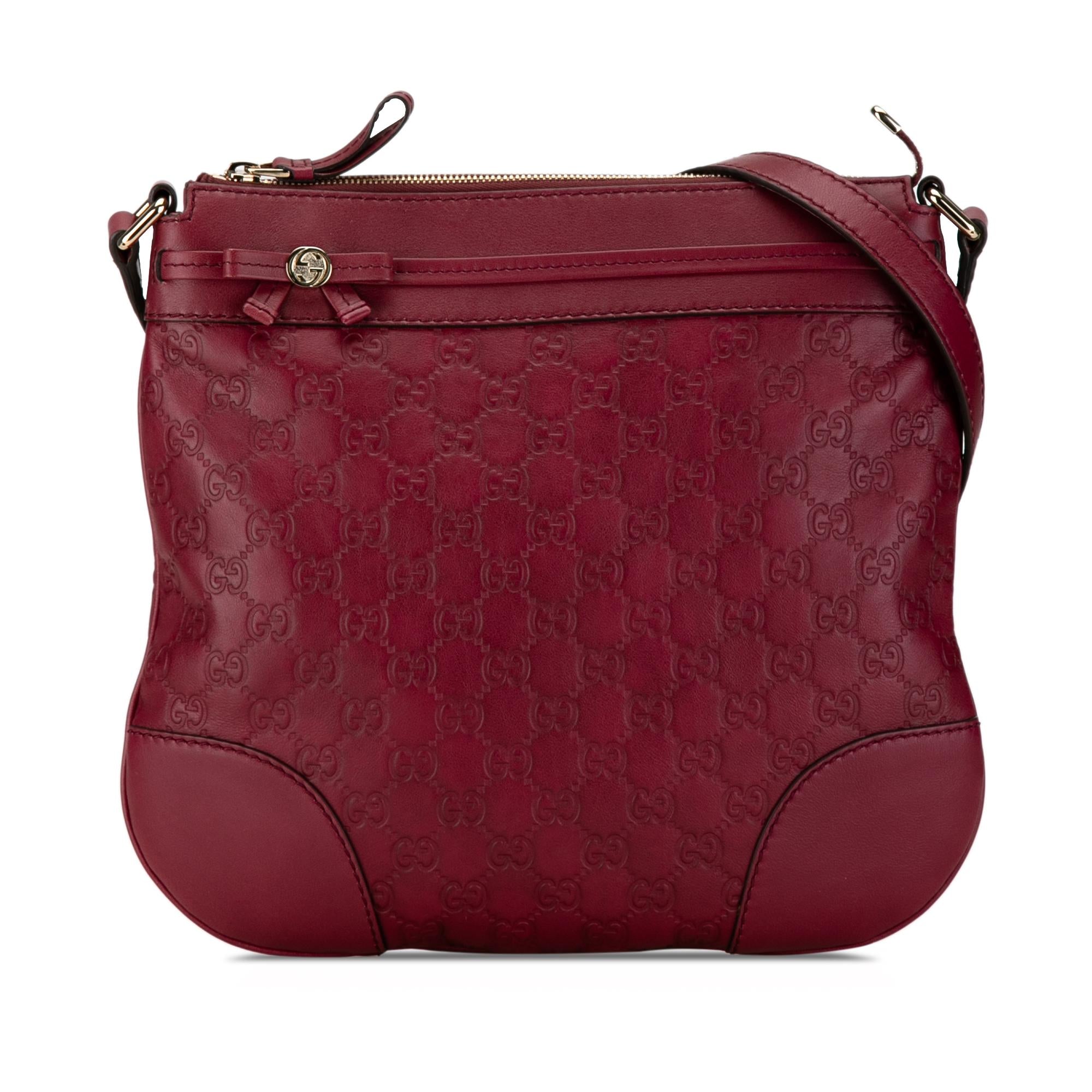 Gucci Guccissima Mayfair Crossbody Bag
