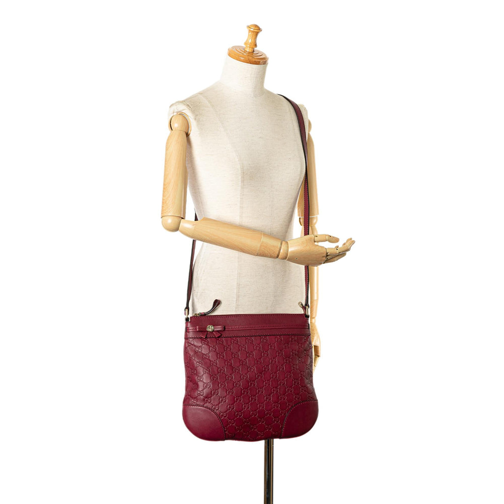 Gucci Guccissima Mayfair Crossbody Bag
