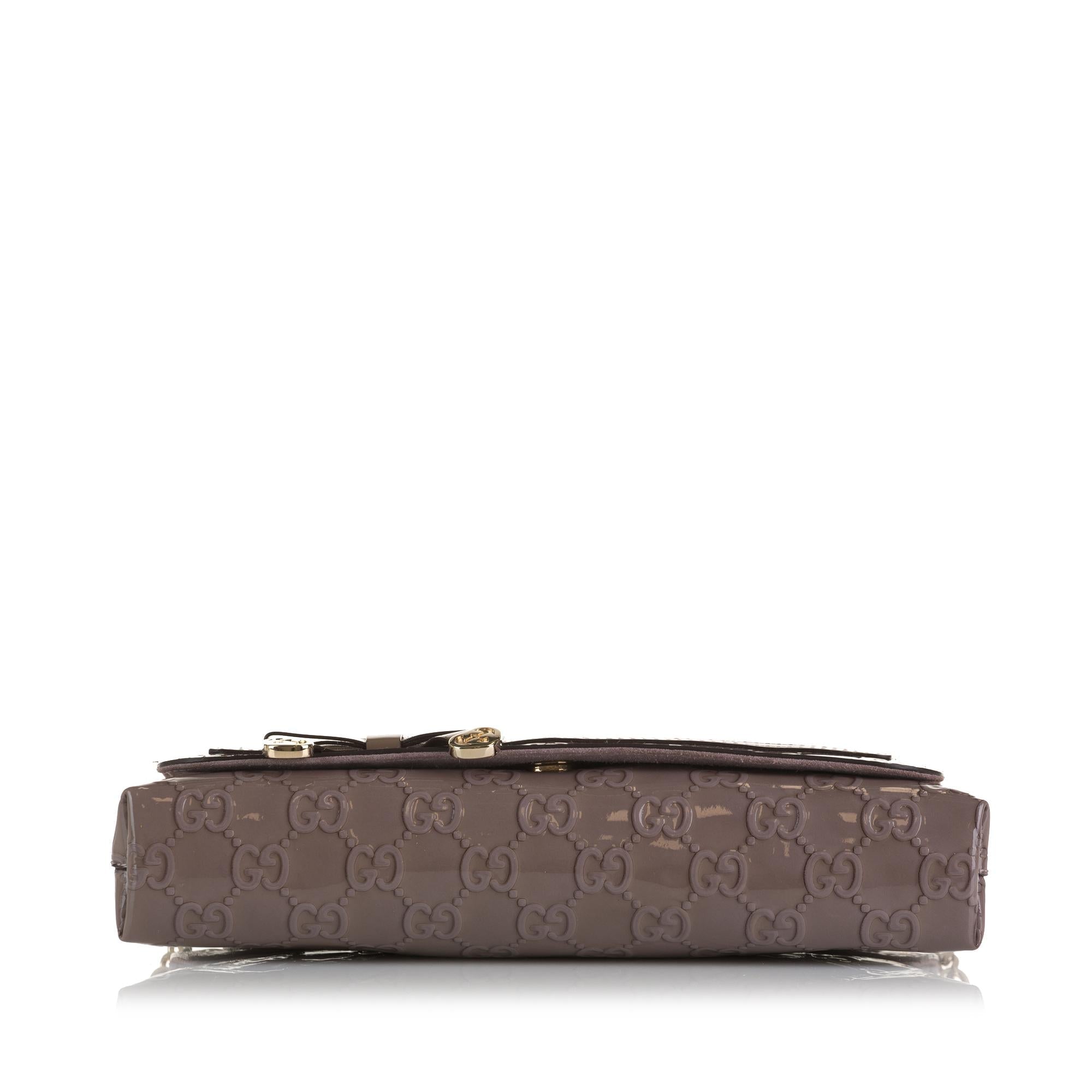 Gucci Guccissima Mayfair Shoulder Bag (SHG-VFLAqr)