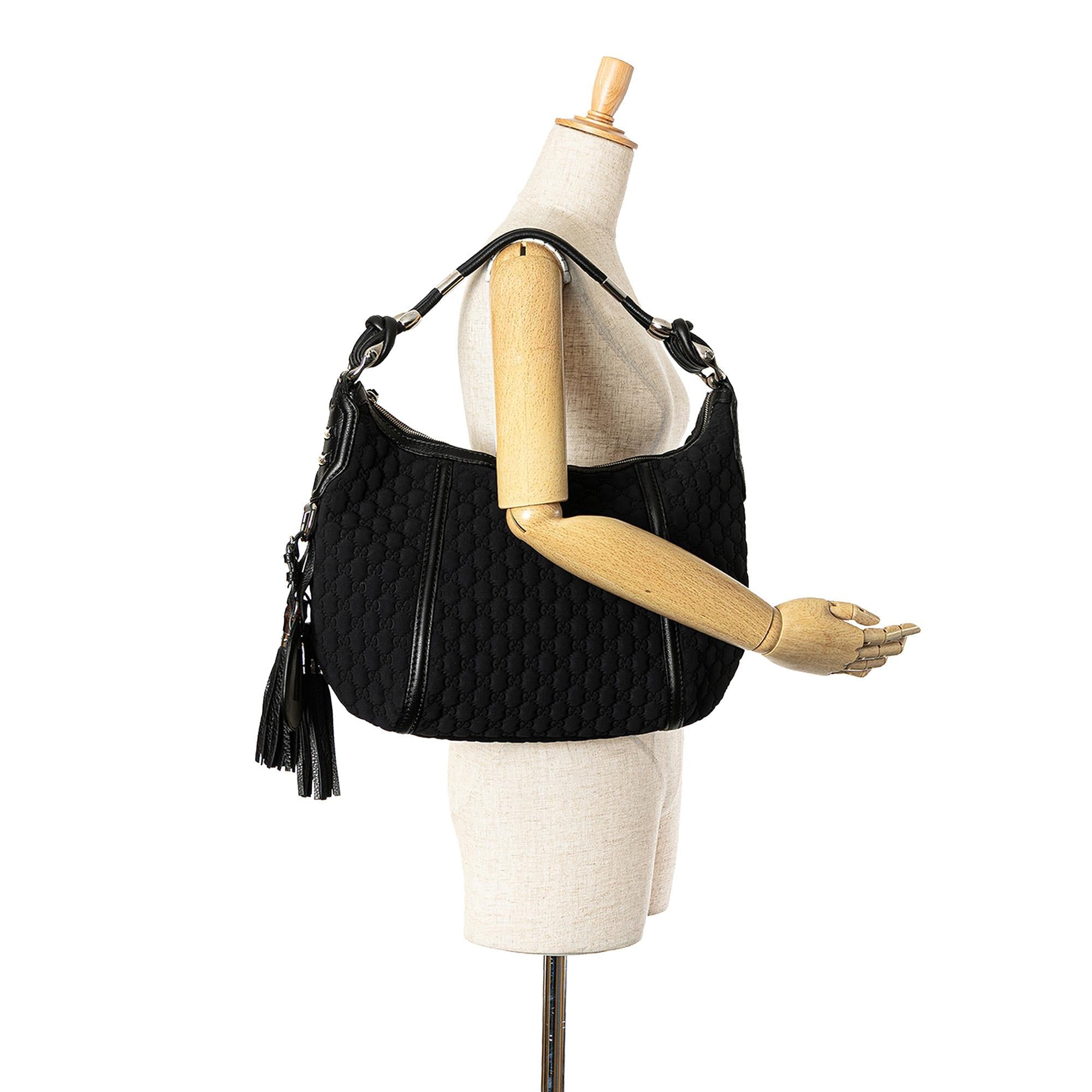 Gucci Guccissima Neoprene Techno Horsebit Hobo