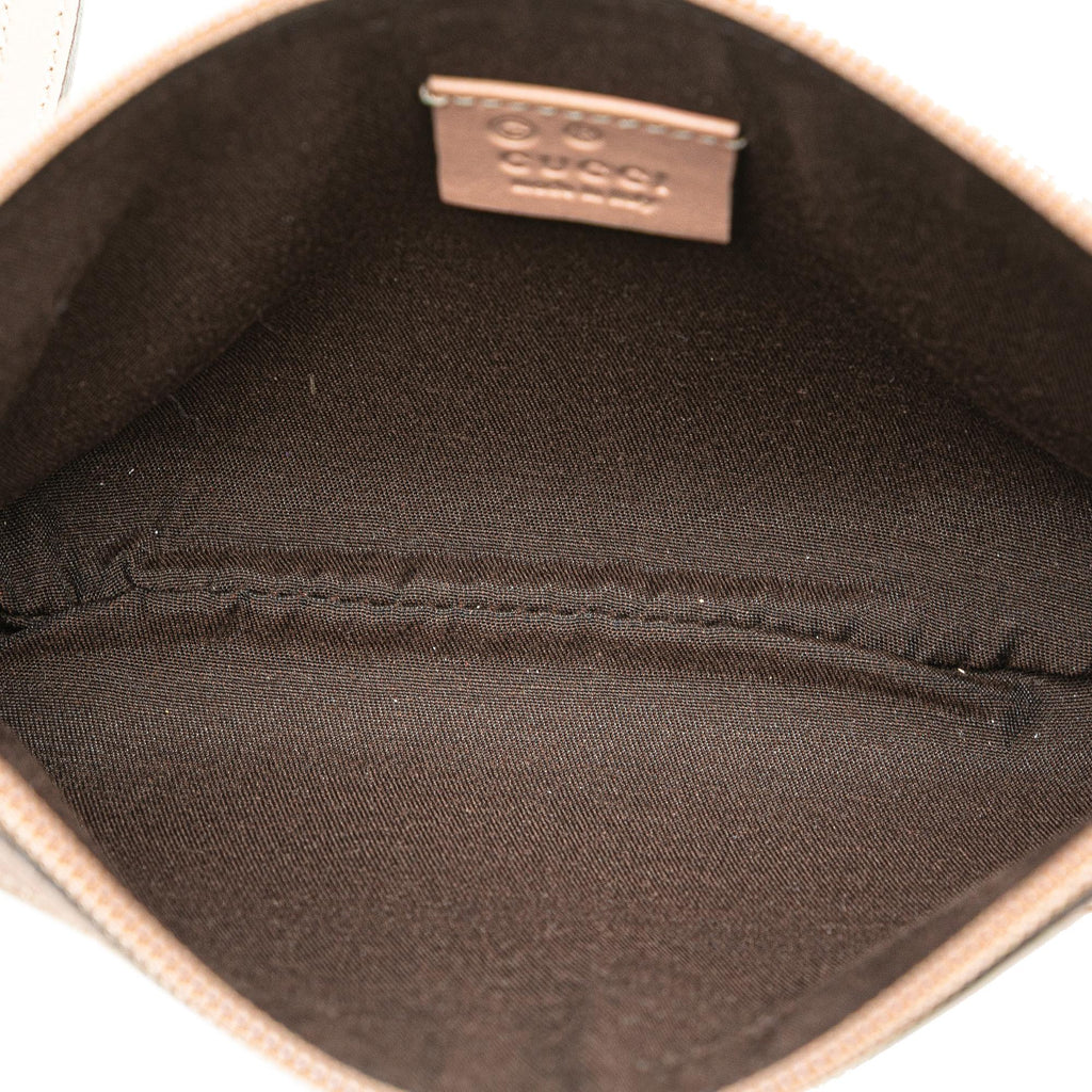 Gucci Guccissima New Britt Wristlet Pouch