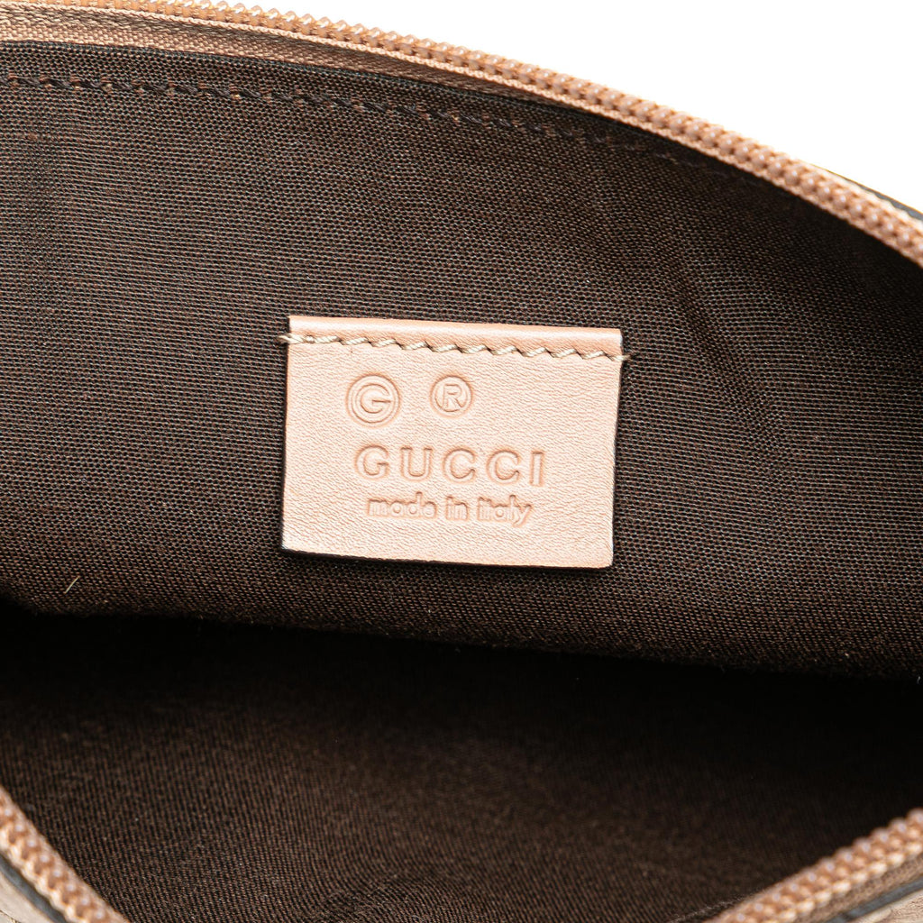 Gucci Guccissima New Britt Wristlet Pouch