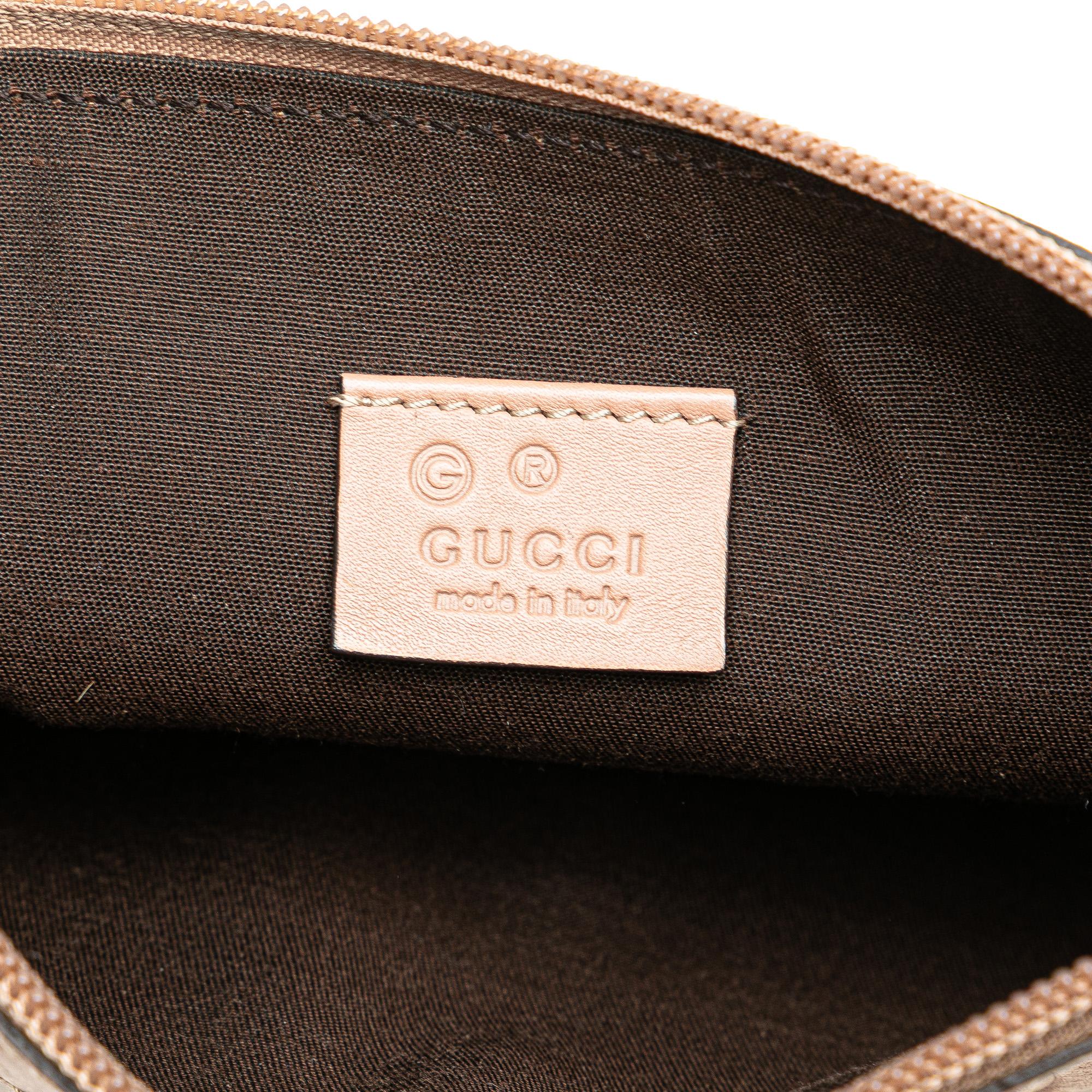 Gucci Guccissima New Britt Wristlet Pouch