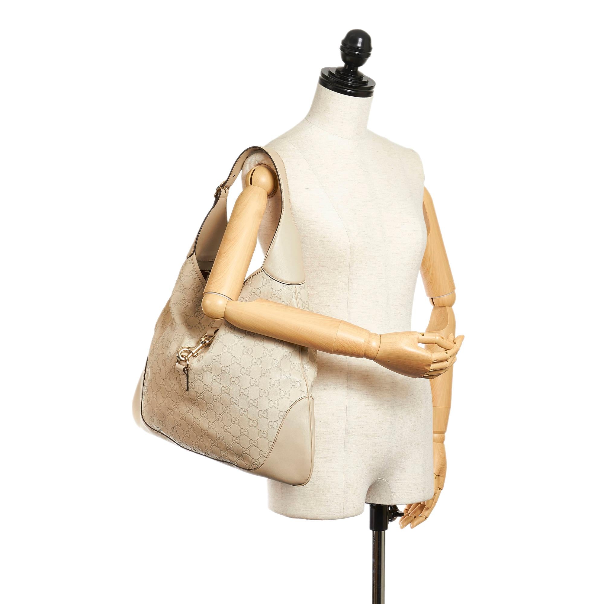 Gucci Guccissima New Jackie Shoulder Bag (SHG-32303)