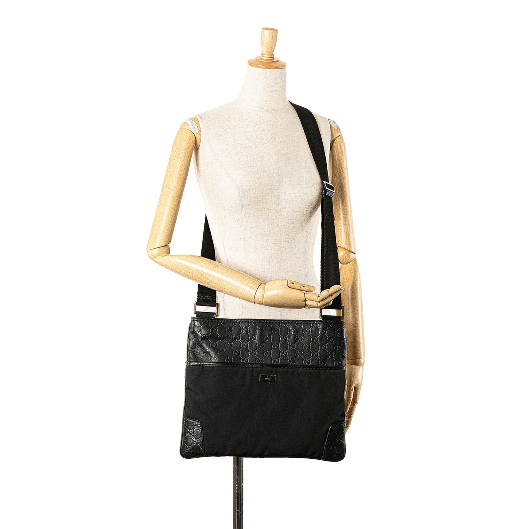 Gucci Guccissima Nylon Crossbody