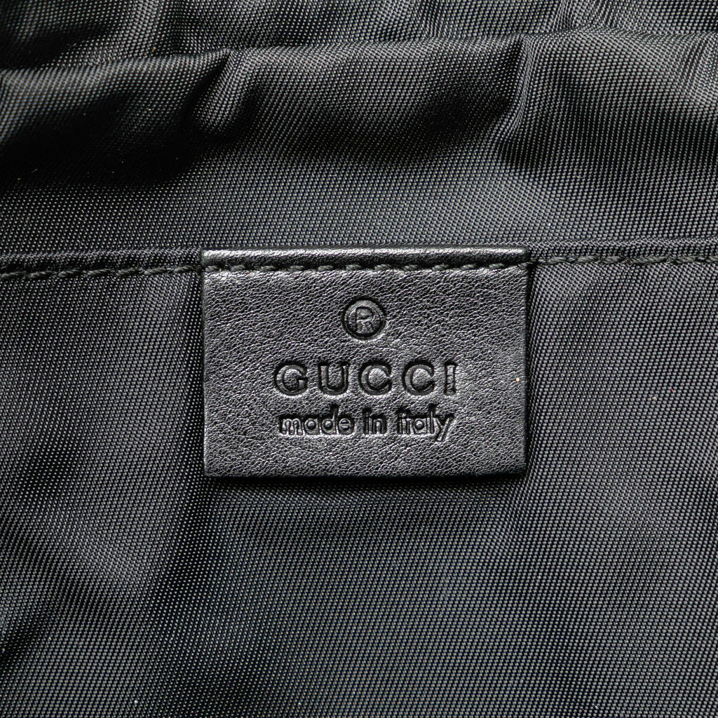 Gucci Guccissima Nylon Trim Belt Bag