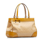 Gucci Guccissima Patent Leather Mayfair Handbag (SHG-JsaISF)