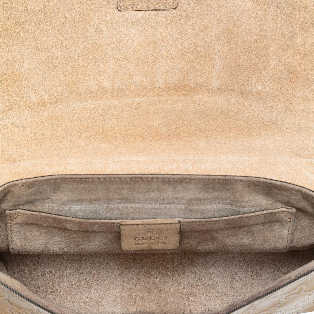 Gucci Guccissima Patent Mayfair Shoulder Bag