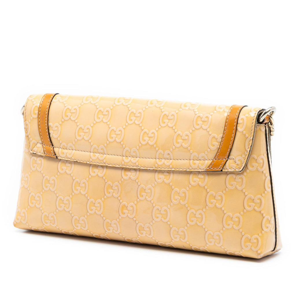 Gucci Guccissima Patent Mayfair Shoulder Bag