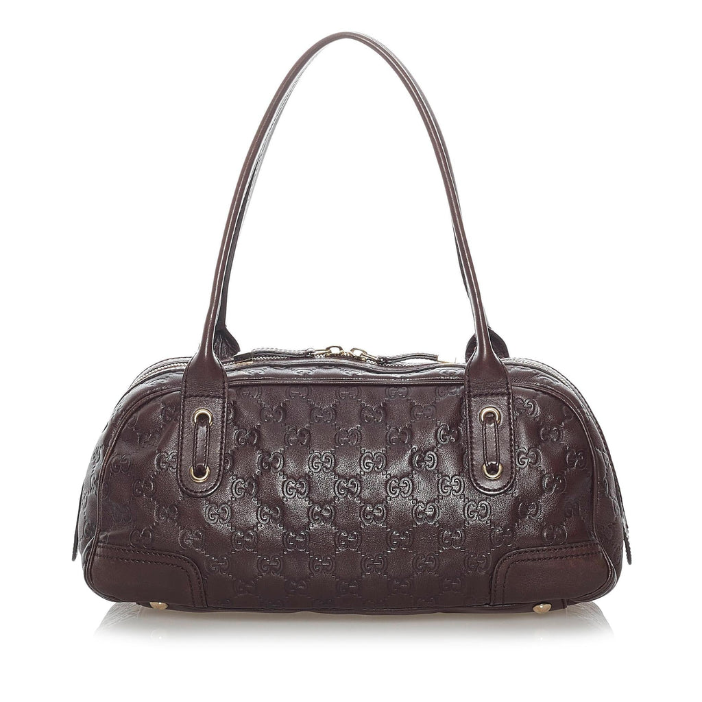 Gucci Guccissima Princy Leather Shoulder Bag (SHG-30624)