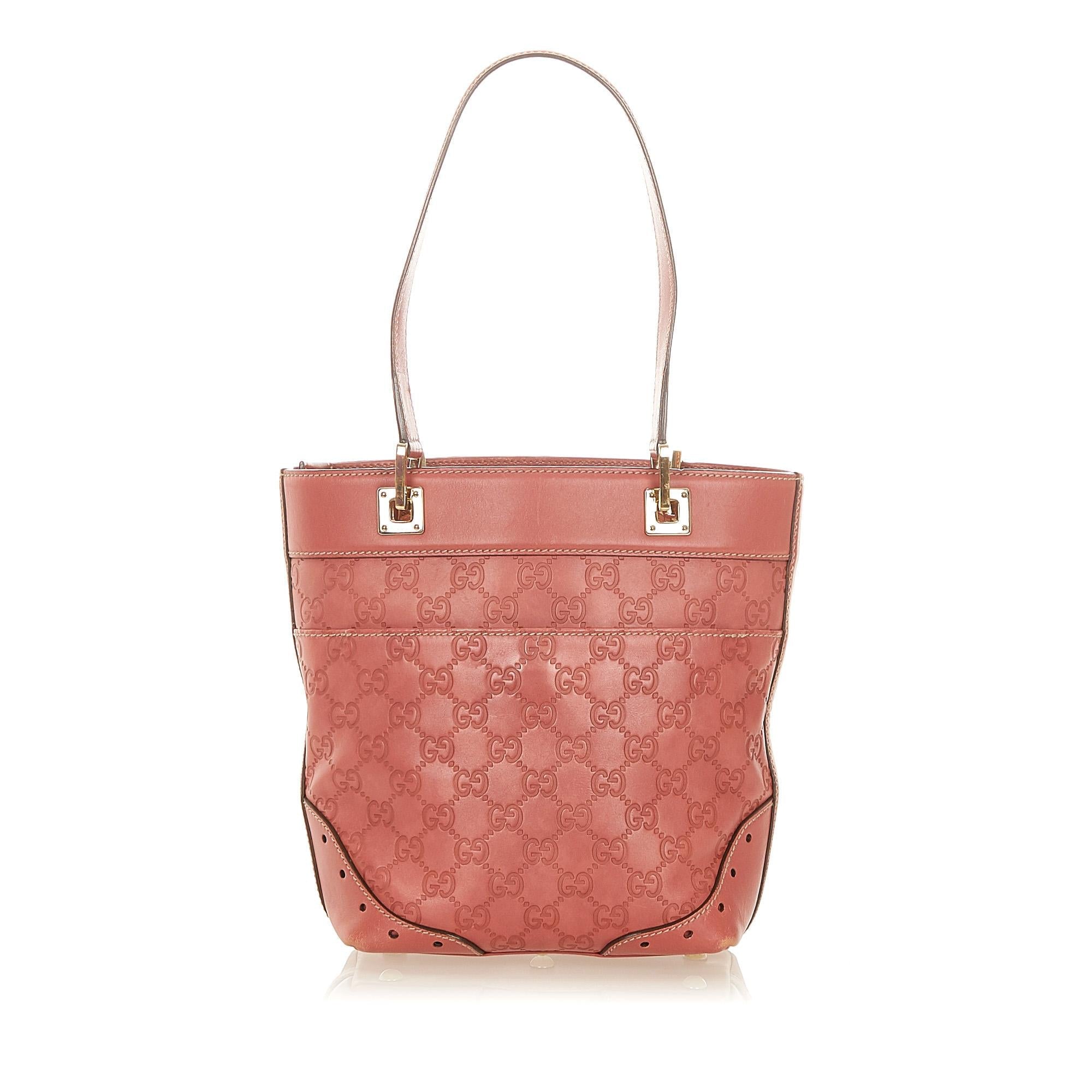 Gucci Guccissima Punch Tote Bag (SHG-19979)