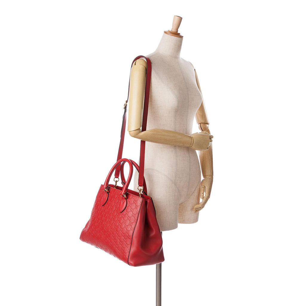 Gucci Guccissima Satchel (SHG-ZU4PeT)