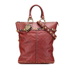 Gucci Guccissima Studded Babouska Satchel