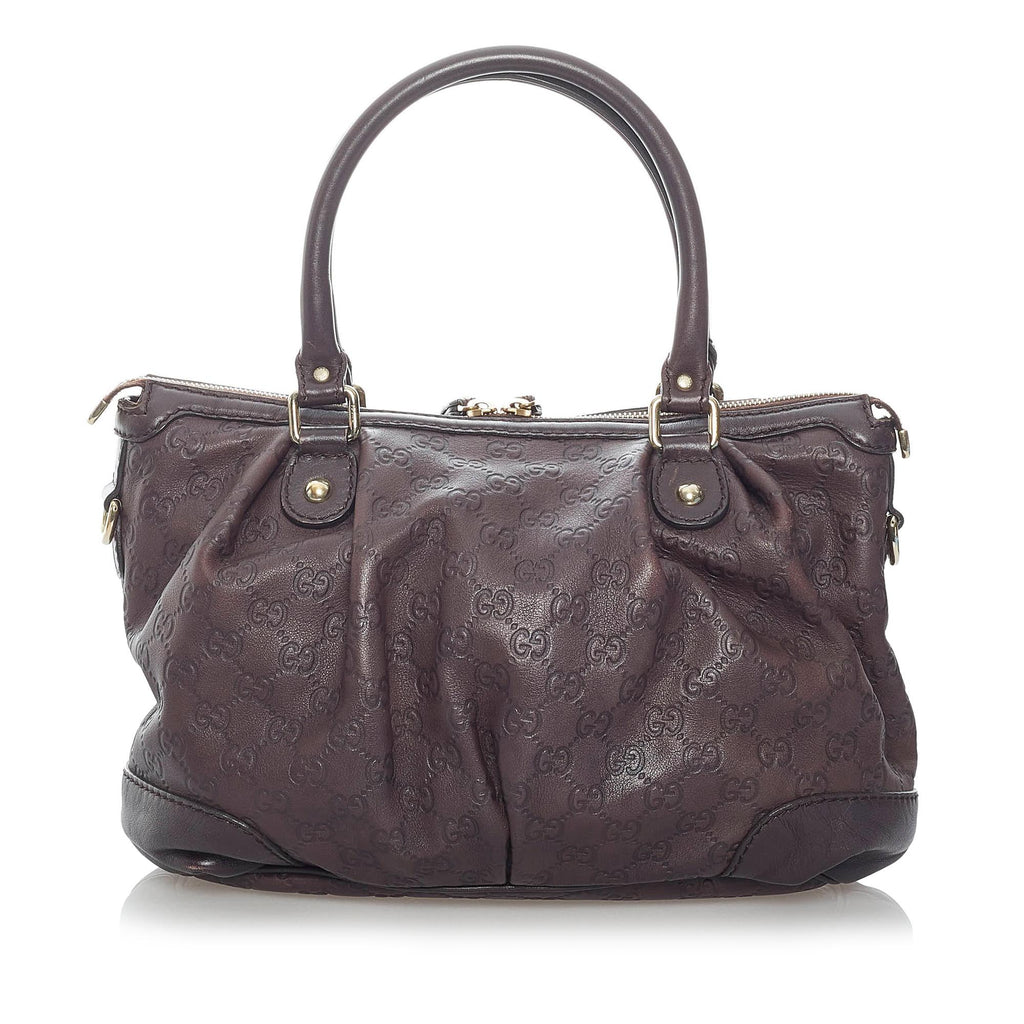 Gucci Guccissima Sukey Handbag (SHG-31118)
