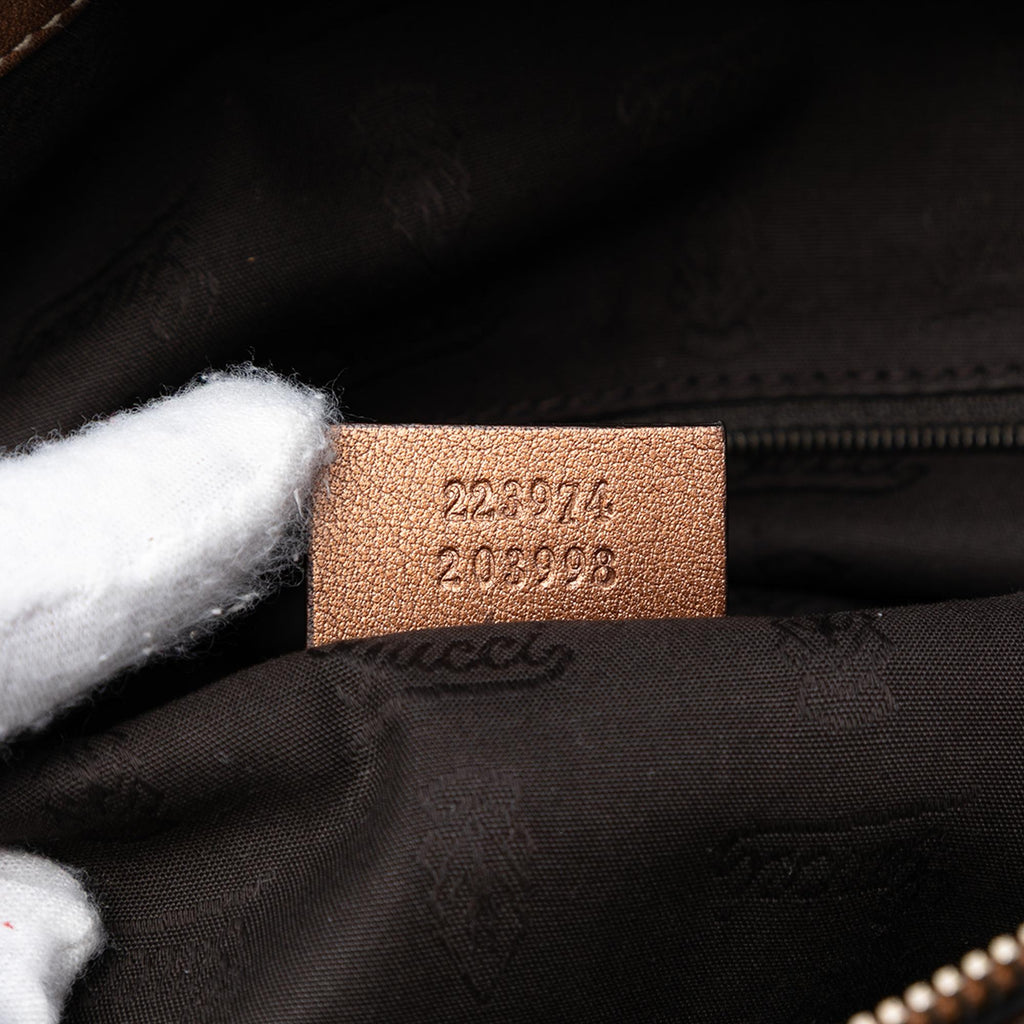 Gucci Guccissima Sukey Satchel