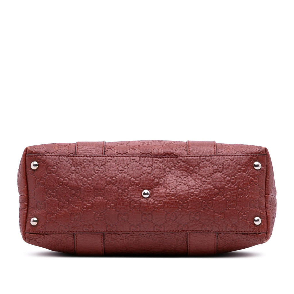 Gucci Guccissima Tender Bamboo Bar Tote