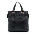 Gucci Guccissima Tender Bamboo Bar Tote